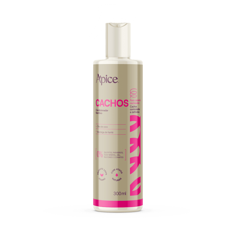 Condicionador Cachos Nutritivo 300ml - NOVA FRAGRÂNCIA