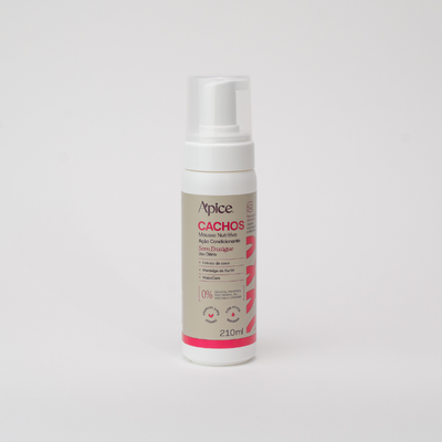 Mousse Nutritivo Cachos 210 ml - Low Poo - NOVA FRAGRÂNCIA
