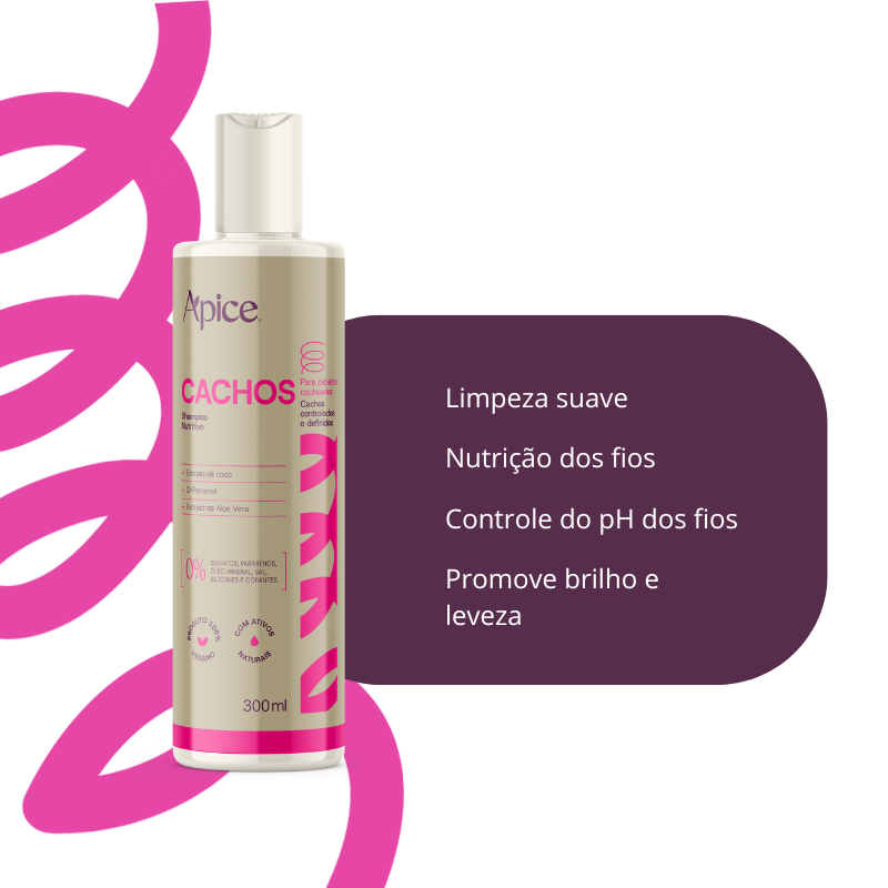 Kit Cachos NOVA FRAGRÂNCIA - Shampoo e Condicionador (2 ITENS)