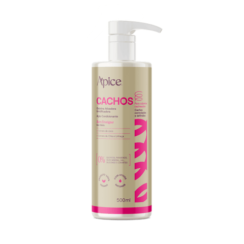 Gelatina Ativadora e Nutritiva Cachos 500 ml - NOVA FRAGRÂNCIA