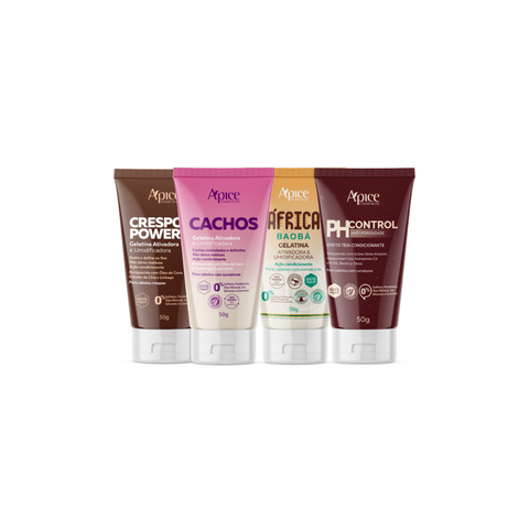 Kit minis - Bisnagas ph e gelatina (4 itens)