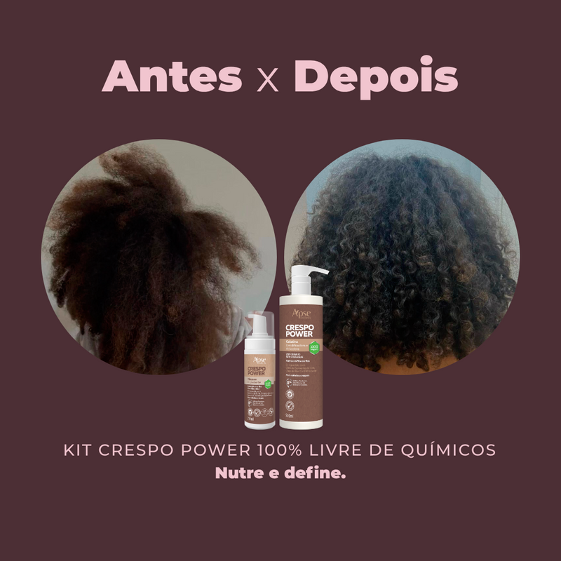 Kit Crespo Power Finalizadores - Mousse e Gelatina (2 itens)