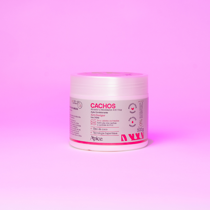 Ativador e Modelador Anti-Frizz Cachos 500g - NOVA FRAGRÂNCIA