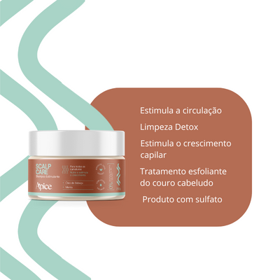 Kit Scalp Care - Shampoo, Condicionador, Máscara e Shampoo em pasta (4 ITENS)