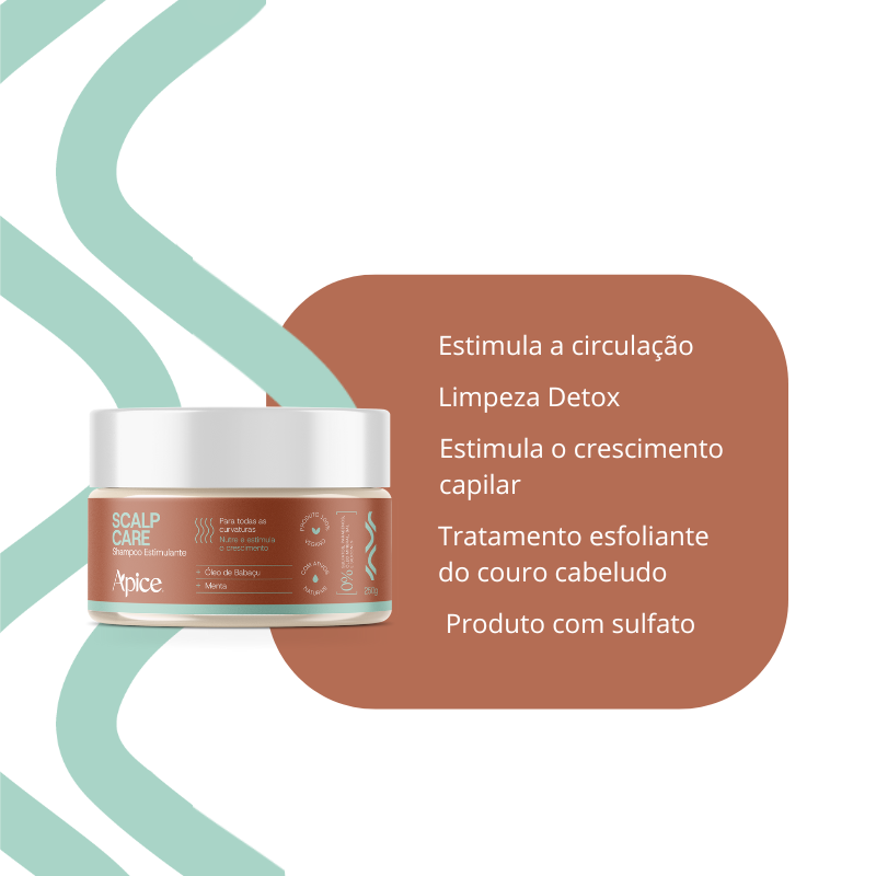 Kit Scalp Care - Shampoo, Condicionador, Máscara e Shampoo em pasta (4 ITENS)