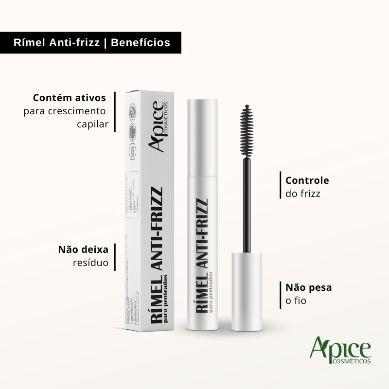 Kit Perfumes e Rímel Anti-frizz (4 itens)