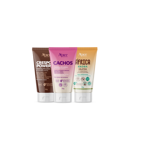 Kit minis - Bisnagas gelatinas (3 itens)