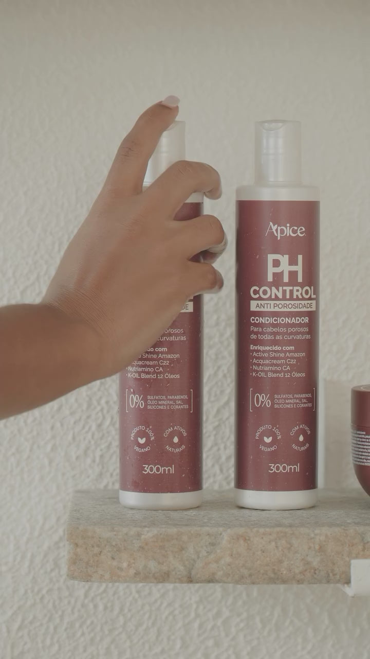 Kit Ph Control - Shampoo, Condicionador, Máscara e Ativador (4 itens)