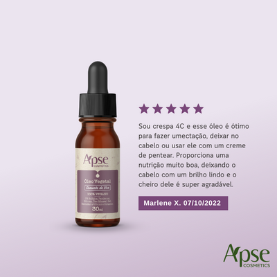 Óleo Vegetal de Semente de Uva 30 ml - Brinde