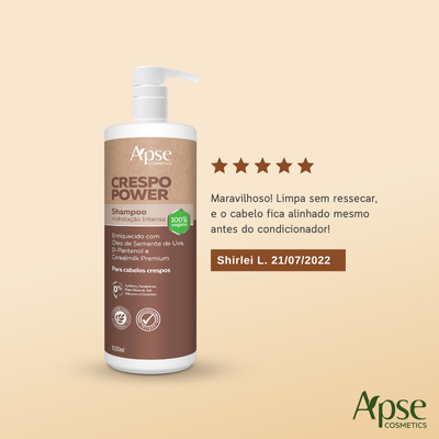 Shampoo Crespo Power Hidratação Intensa 1000 ml