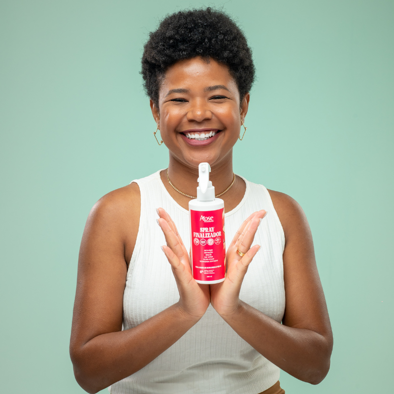Spray Finalizador - para cabelos com curvatura 260 ml - No Poo / Low Poo - Ação Condicionante
