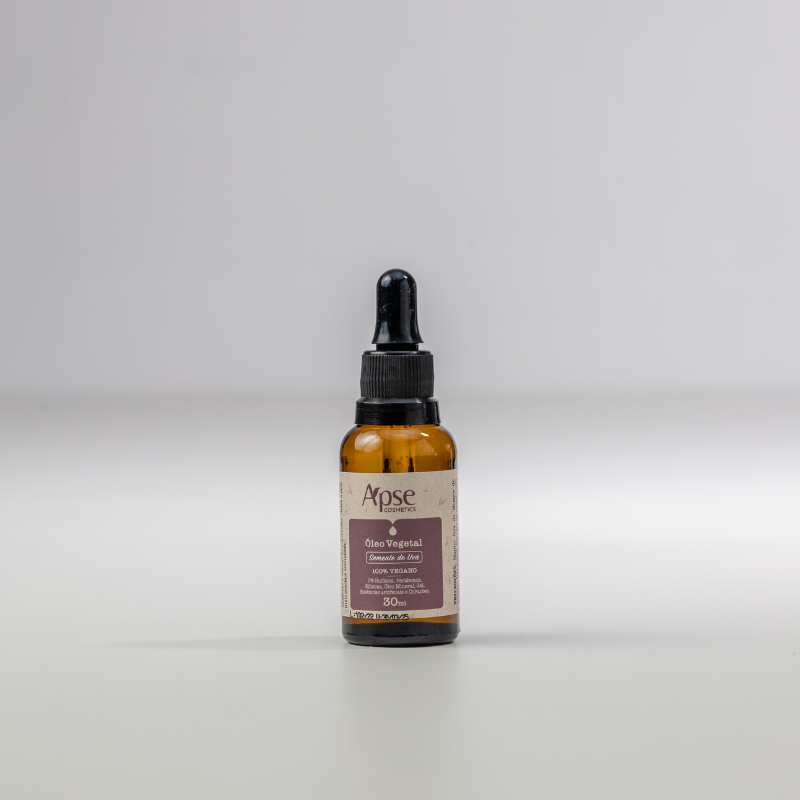 Óleo Vegetal de Semente de Uva 30 ml - Brinde