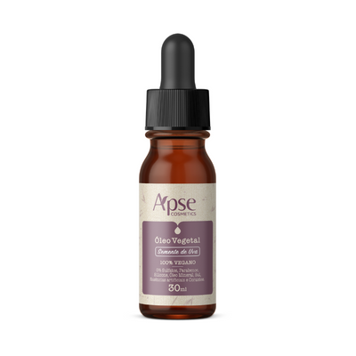 Óleo Vegetal de Semente de Uva 30 ml - Brinde