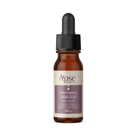 Óleo Vegetal de Semente de Uva 30 ml - Brinde